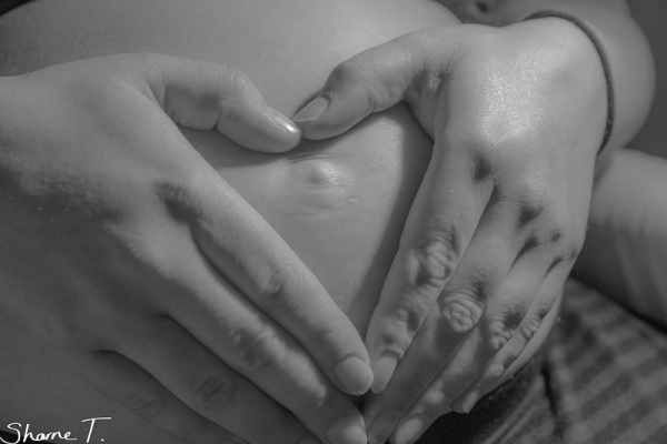 Maternity Photography Heart