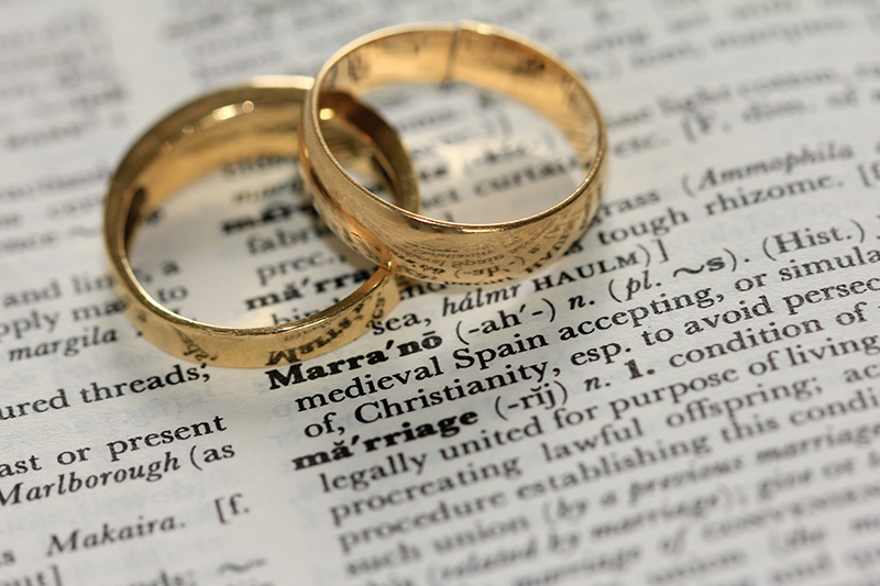 Marriage Certificate Rings